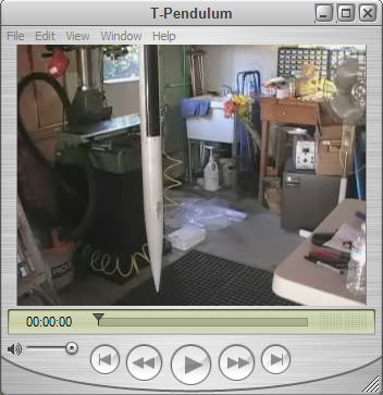 Video of pendulum